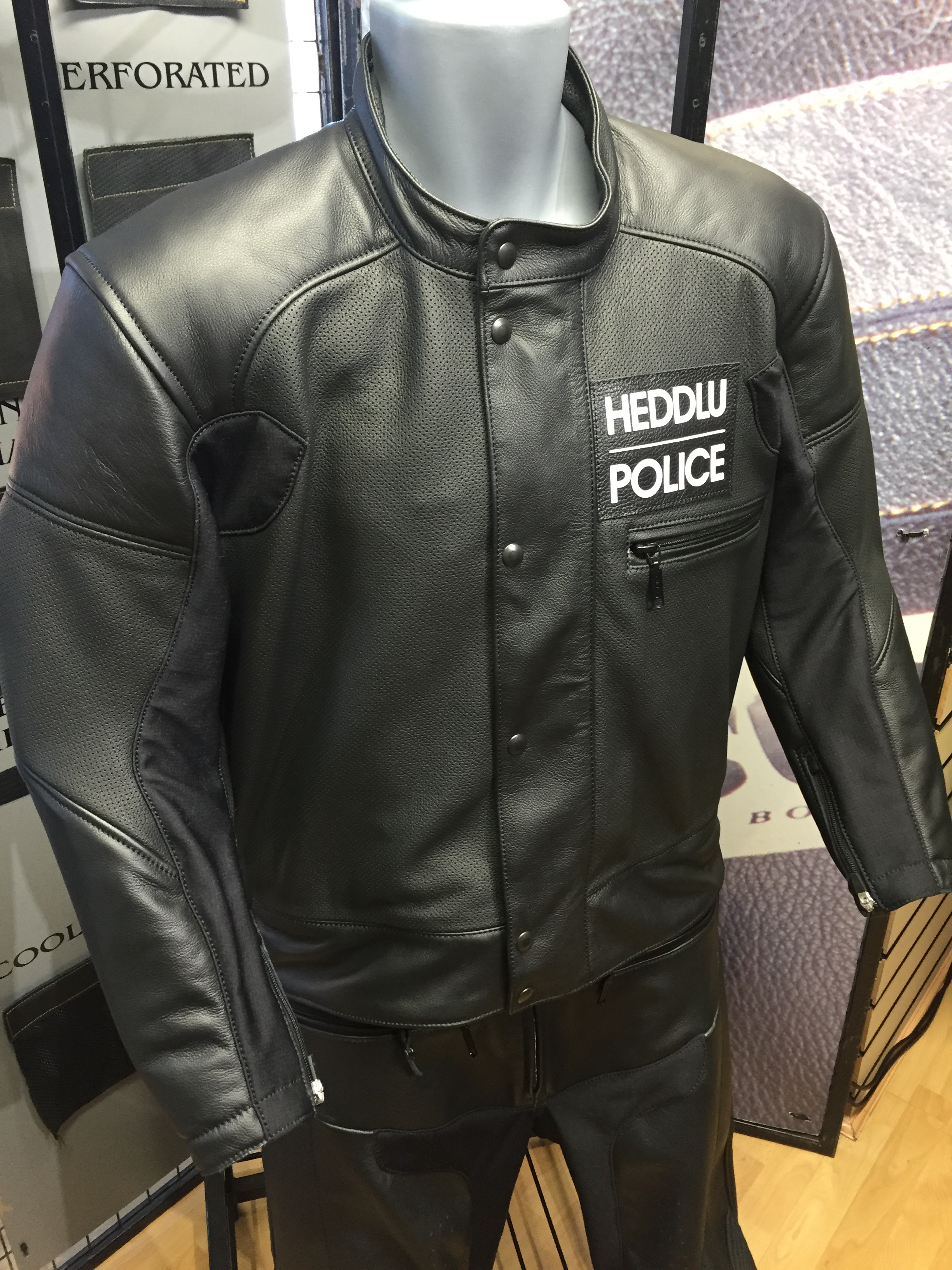 SPS Stormflap jacket BKS Leather